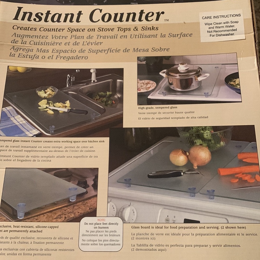Ocean creature Instant counter top  Fits electric and Gas range Tops